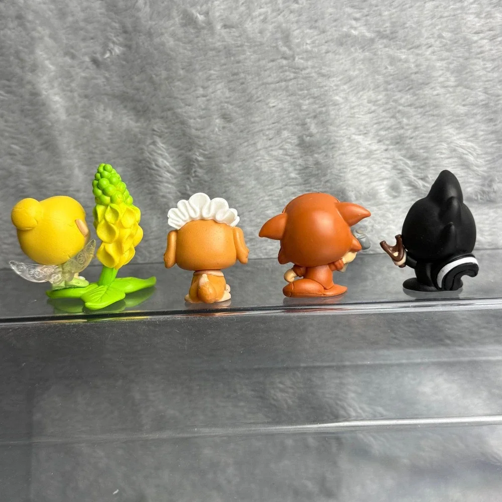 Disney Doorables Peter Pan Tinker Bell Nana Slightly Tootles Figures Lot of 4